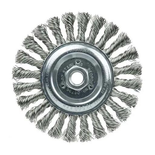 Weiler Weld Cleaning Brush – Stainless Steel – 0.02 in | 08796