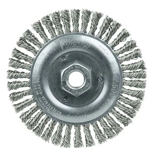 Weiler Weld Cleaning Brush – Stainless Steel – 5 in | 08806