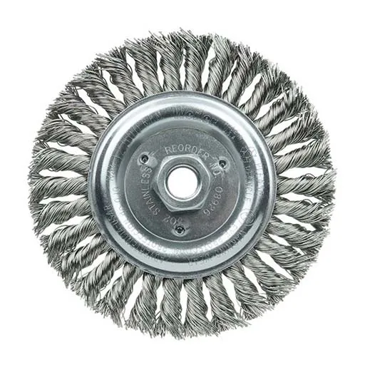 Weiler Weld Cleaning Brush – Stainless Steel – 6 in | 08926