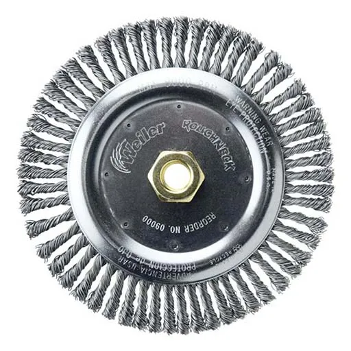 Weiler Weld Cleaning Brush – Steel – 7 in | 09000