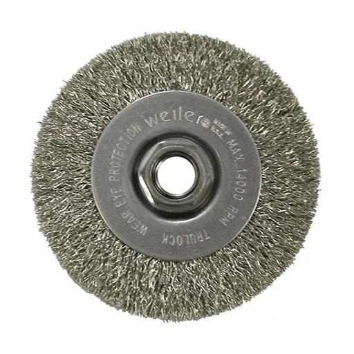 Weiler Wire Wheel Brush – 4 in | 13081