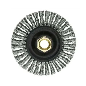 Roughneck – Dualife Wire Wheel Brush – 4 in | 13138