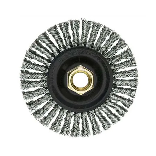 Roughneck – Dualife Wire Wheel Brush – 4 in | 13138