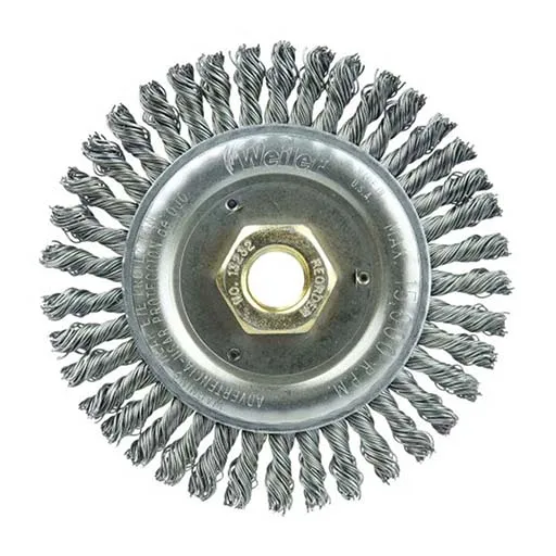 Roughneck Wire Wheel Brush – 4-1/2 in | 13232