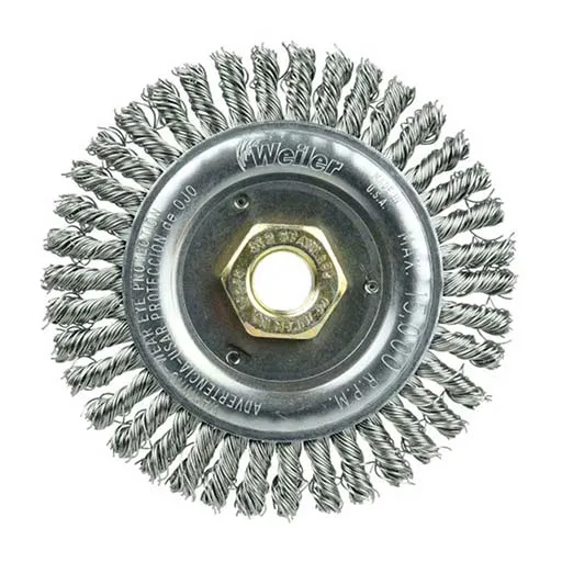 Roughneck Wire Wheel Brush – 4-1/2 in | 13238