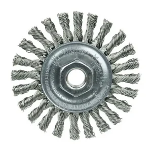 Weiler Wire Wheel Brush – 4 in | 13276