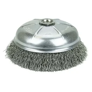 Tiger Cup Brush – Crimped – 6 in – 0.014 in | 14066