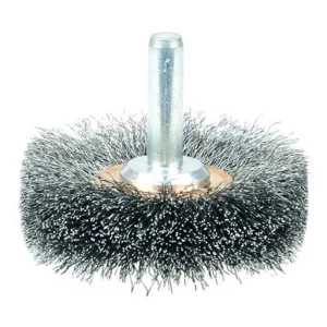 Weiler Wire Wheel – Crimped – 2 in – 1/4 in – 0.0118 in – Steel | 17610