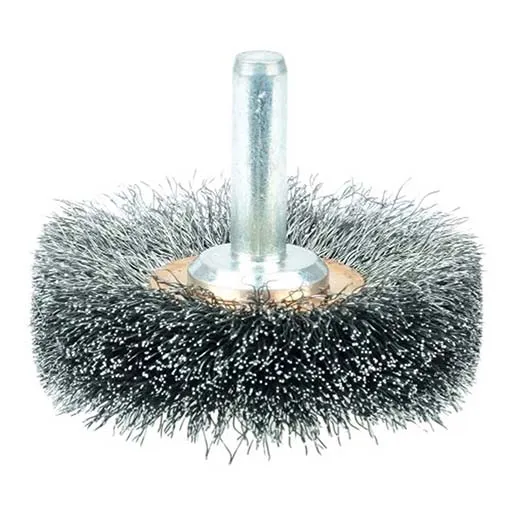 Weiler Wire Wheel – Crimped – 2 in – 1/4 in – 0.0118 in – Steel | 17610