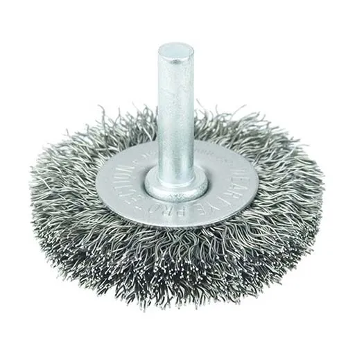 Weiler Wire Radial Wheel Brush – 0.0118 in – 3/8 in | 17956