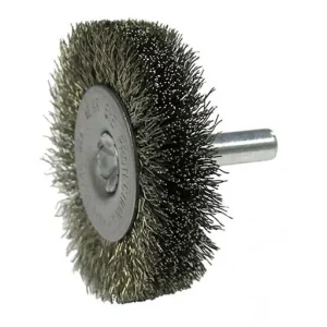 Weiler Wire Radial Wheel Brush – 0.008 in – 3/8 in | 17974