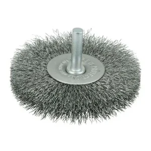Weiler Wire Radial Wheel Brush – 0.008 in – 1/2 in | 17978