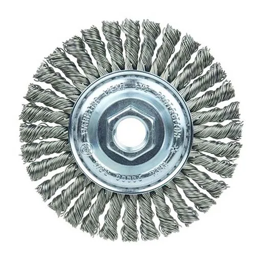 Wolverine Wire Wheel Brush – 3/16 in – Steel | 36218