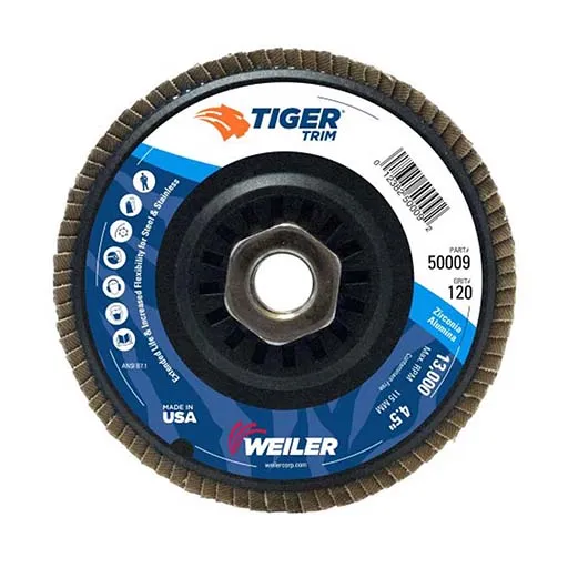 Tiger Trim Flap Disc – 120 | 50009