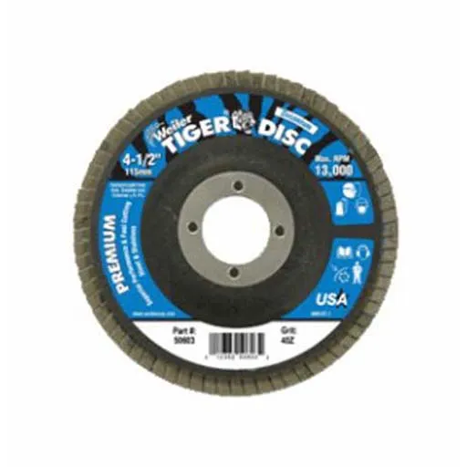 Tiger Flap Disc – Medium – 4-1/2 in – 60 | 50519