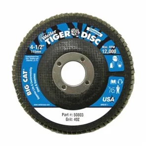 Tiger Big Cat Flap Disc – Coarse – 12000 RPM – 40 | 50803