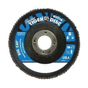 Tiger Big Cat Flap Disc – Fine – 12000 RPM – 120 | 50806