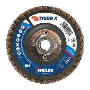Tiger X Flap Disc – Medium – 4-1/2 in – 60 | 51206