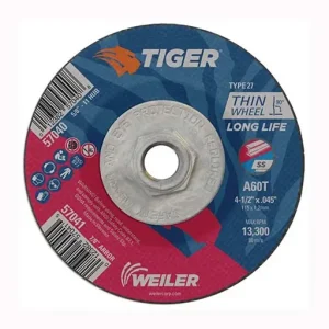 Tiger Depressed Center Wheel – 4-1/2 in | 57040
