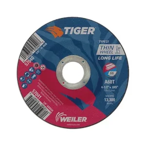 Tiger Depressed Center Wheel – 4-1/2 in | 57041