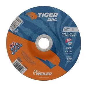 Tiger Depressed Center Wheel – 6 in | 58022