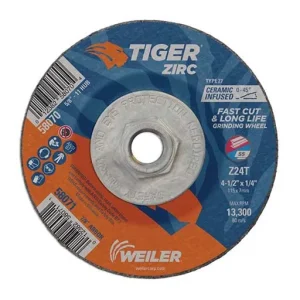 Tiger Depressed Center Wheel – 4-1/2 in | 58070
