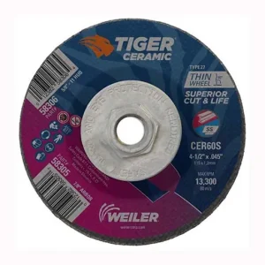 Tiger Depressed Center Wheel – 4-1/2 in | 58306