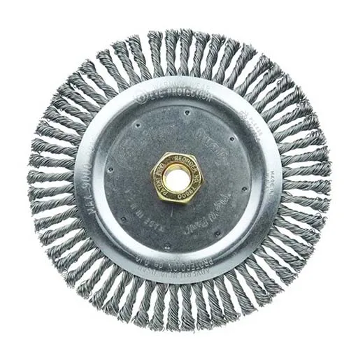 Dually Weld Cleaning Brush – 7 in – 1-1/8 in – 9000 RPM | 79800