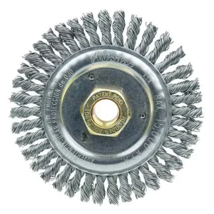 Dually Weld Cleaning Brush – 4-1/2 in – 13/16 in – 15000 RPM | 79801