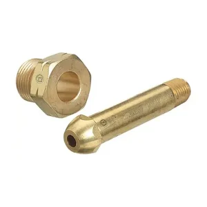Western Brass Pipe Nipple – 1/2-27 in – Male Nipple – 4 in | 15-5