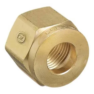 Western Stamped Nut – Brass | 622-2