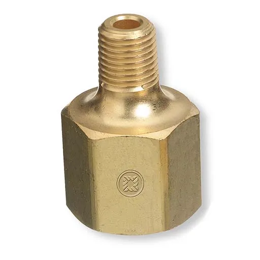 Western Brass Pipe Adapter – 1/4 in x 7/8-14 in | AW-27A