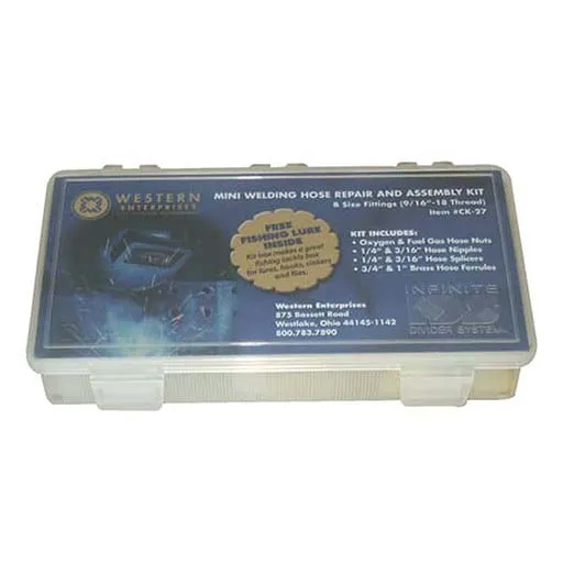 Western Hose Repair Kit – 3/16 in – 1/4 in – 3/8-24 in – 9/16-18 in | CK-27