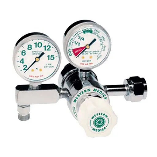 Western Gas Regulator – 4000 psi – CGA-870 – DISS 1240 – 2 – 15 lpm | M1-870-15FG