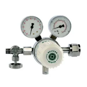 Western Gas Regulator – 3000 psi – 180 psi – CGA-580 – 1/4 in MNPT – 1000 scfh | MSH180580
