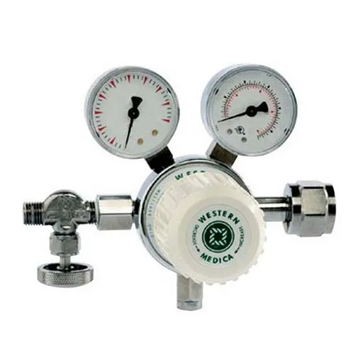 Western Gas Regulator – 3000 psi – 180 psi – CGA-580 – 1/4 in MNPT – 1000 scfh | MSH180580