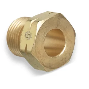 Western Nut – 0.83 in-14 NGO, LH(M) – Acetylene – Stainless Steel | SS-15-2