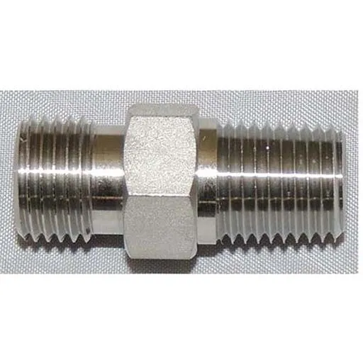 Western Stainless Steel Pipe Bushing – 1/4 in x 9/16-18 in | SS-32