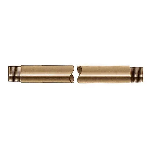 Western Brass Pipe Nipple – 1/2 in x 4 in – Male Nipple – 4 in | WHF-3-3